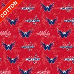 Washington Capitals NHL Cotton Fabric	